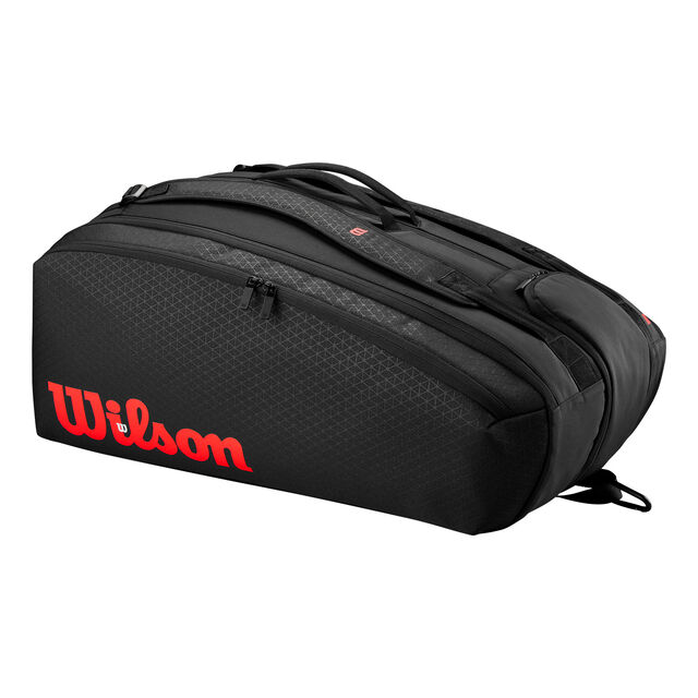 CLASH V3 15PK RACQUET BAG BLACK/Infrared