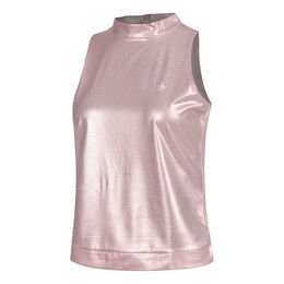 Metallic Tank-Top Damen-Pink