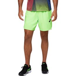 Match 7in Shorts Herren-Schwarz,Grün