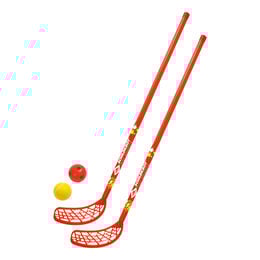 Fun-Hockey Set Hockeyschläger-Orange