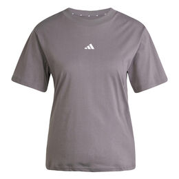 Small Logo T-Shirt Damen-Dunkelgrau
