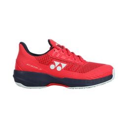 Power Cushion AD-ACCEL Sandplatzschuh Kinder-Koralle,Schwarz