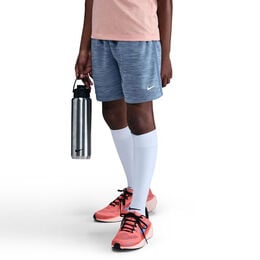 Dri-Fit Multi High Rise Shorts Kinder-Blaugrau