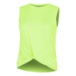Twist Front Tank-Top Damen-Neongrün