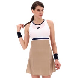 Tech V Kleid Damen-Beige