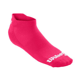 Kaos II No Show Tennissocken Unisex - rot, weiß