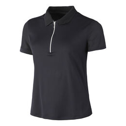 Pia Half-Zip Polo Damen-Blau
