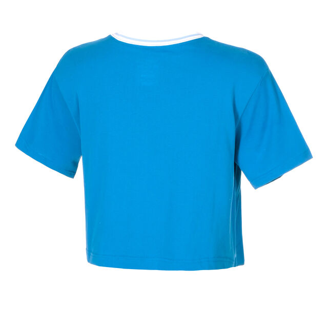 W NK DF HERTAGE SS CROP TEE