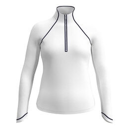 Solid Sun Protection Trainingsjacke Damen-Weiß