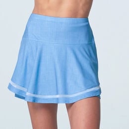 Linen Play Rock Damen-Blau,Mehrfarbig