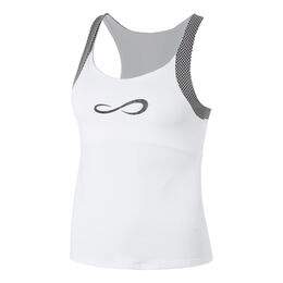 Race Tank-Top Damen-Weiß