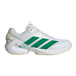 Adizero Ubersonic 5 Rasenschuh Damen-Weiß,Grün