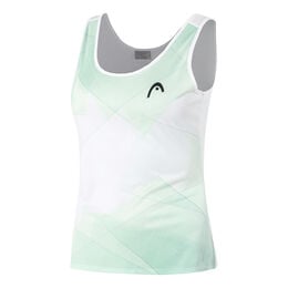 Spirit II Tank-Top Damen-Mint,Weiß
