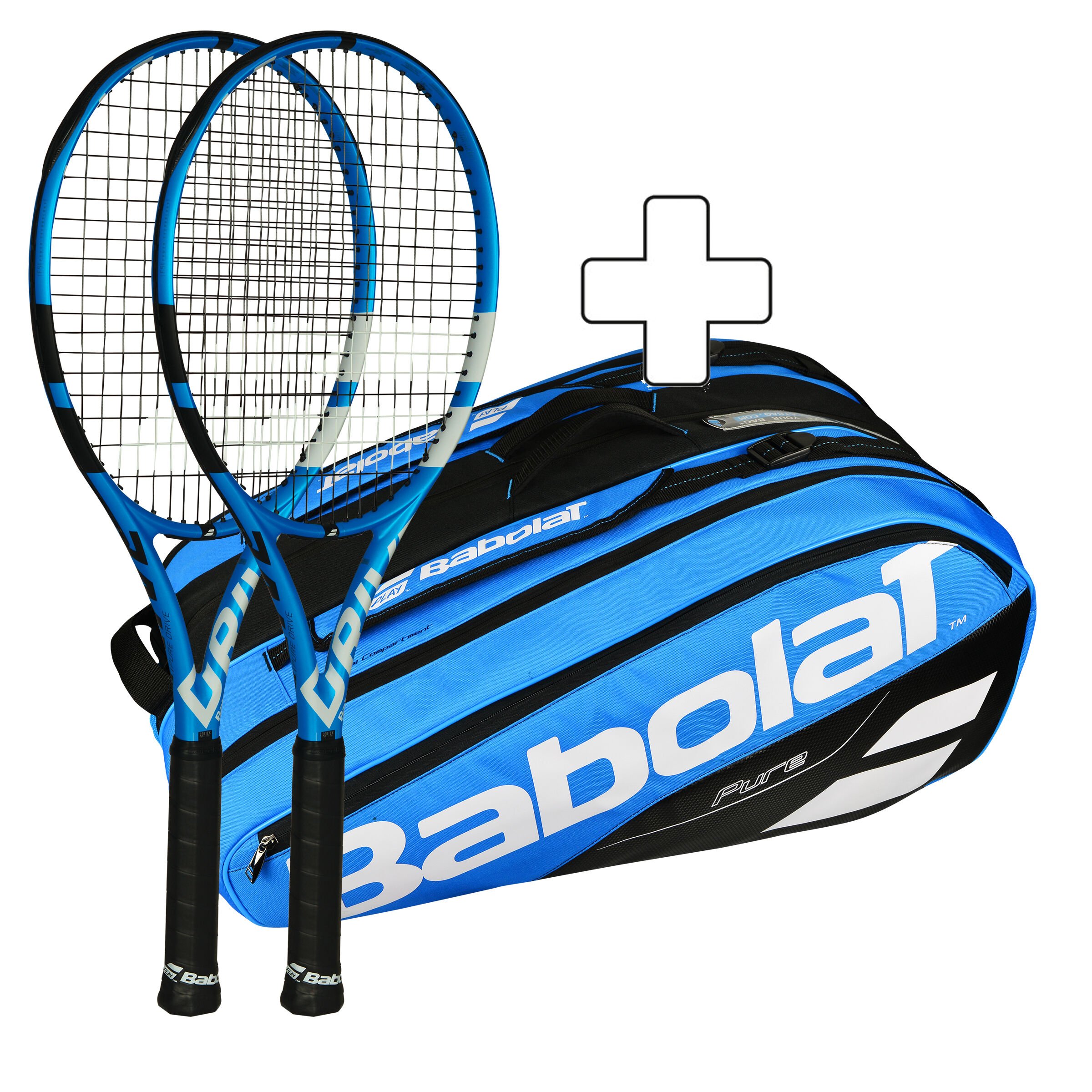 Babolat 2x Pure Drive Plus Schlagertasche online kaufen Center Court DE
