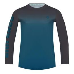 Ventris Move Printed Longsleeve - grey/petrol