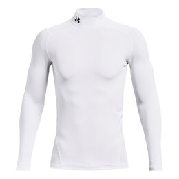 Coldgear Comp Mock Longsleeve Herren-Wei&szlig;