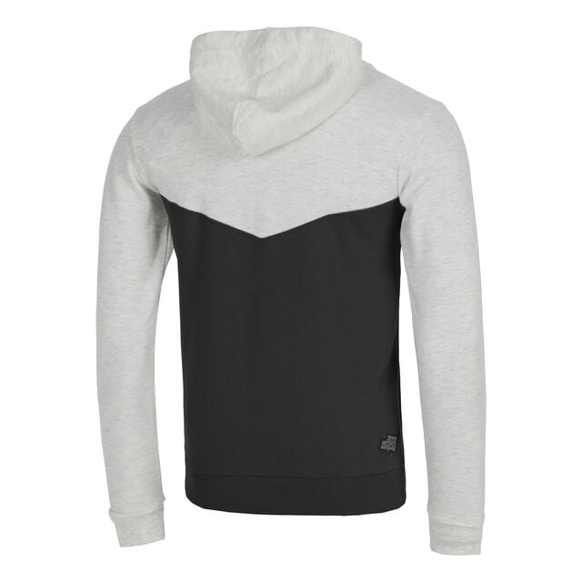 Lunis Lifestyle Hoody - dark grey/ mint