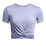 Motion Crossover Crop Shortsleeve
