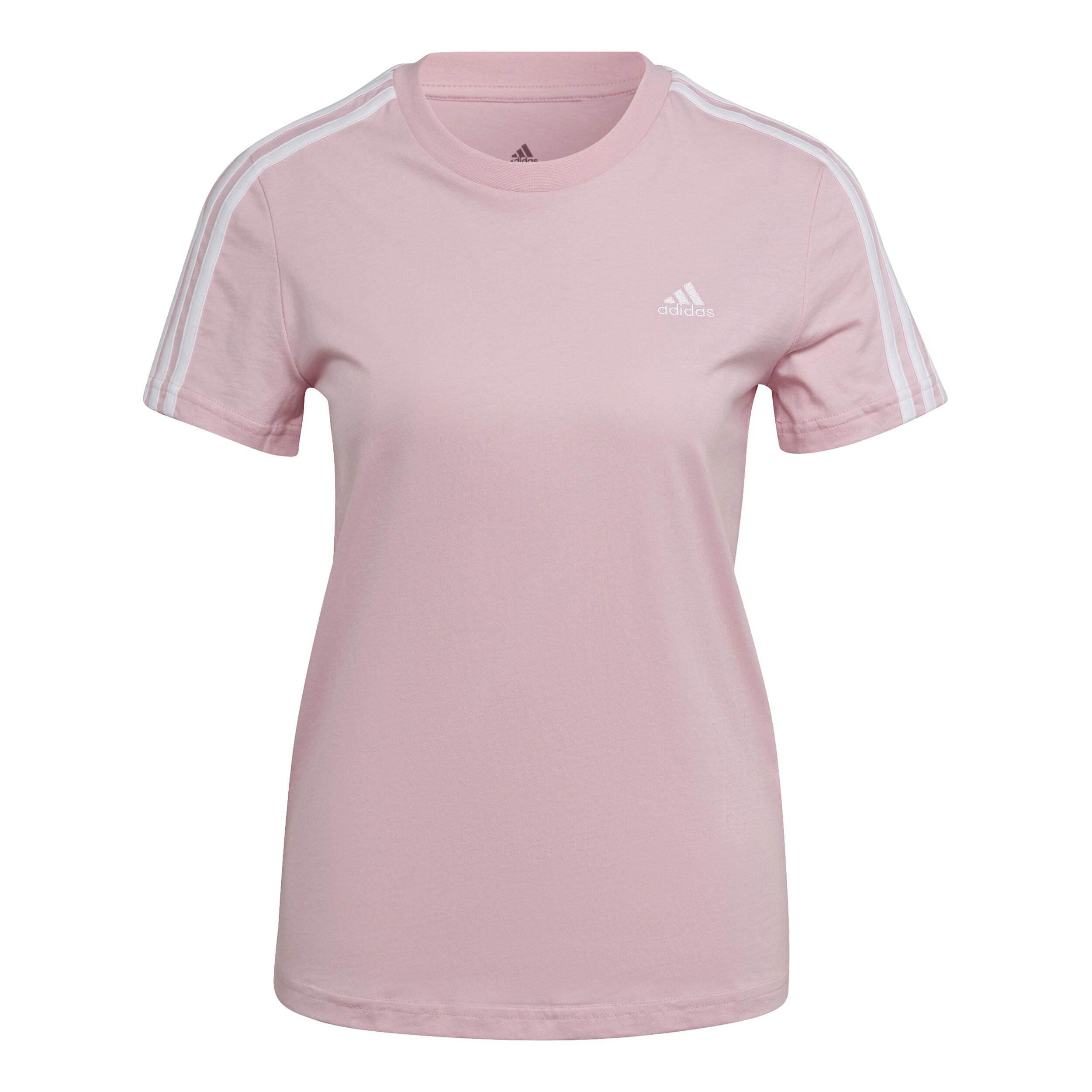 T shirt adidas 3 stripes femme discount