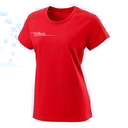 Team II Tech T-Shirt Damen-Rot