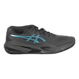 Gel-Resolution X Night Energy Sandplatzschuh Herren-Schwarz,Blau