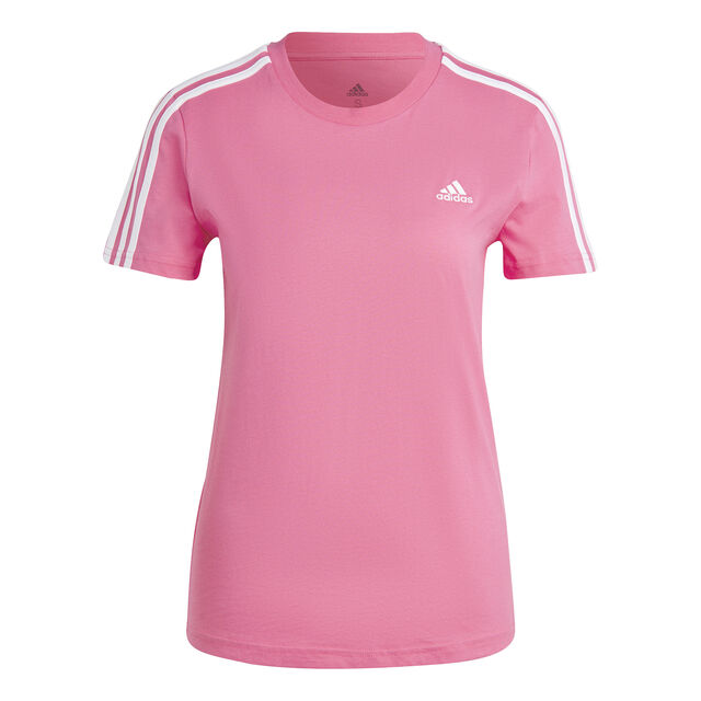 LOUNGEWEAR Essentials Slim 3-Streifen T-Shirt