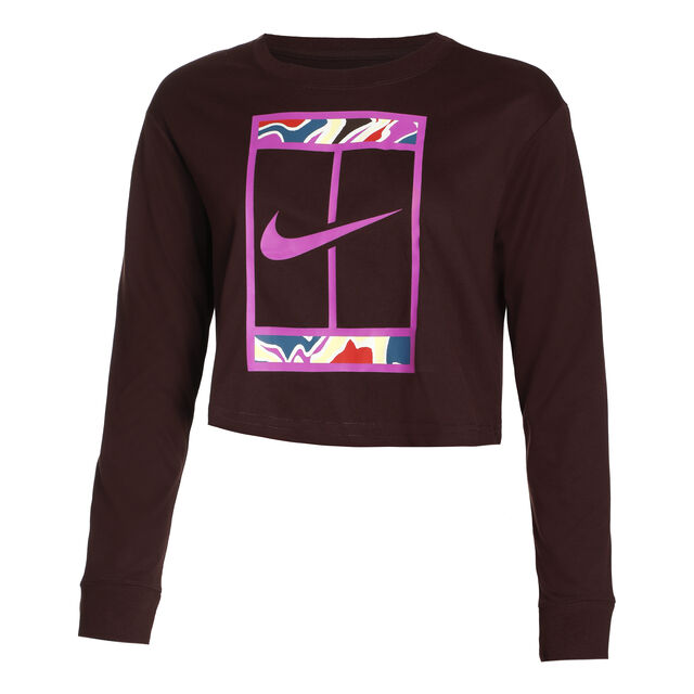 Court Dri-Fit slam cropped Longsleeve