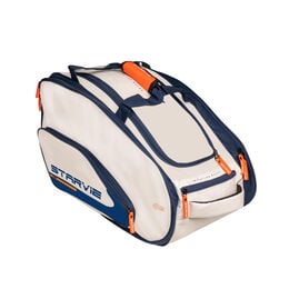  TACTIC PRO Padelschl&auml;gertasche -wei&szlig;, dunkelblau