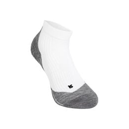 TE4 Short Sportsocken Damen-Weiß,Dunkelgrau