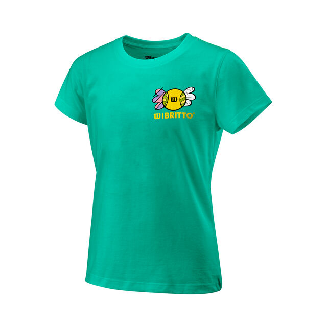 Britto Tech Tee G Aquagree