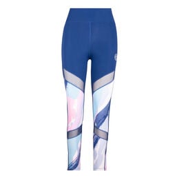 Baina Tech Tight Damen-Weiß,Hellblau