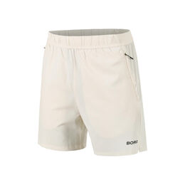 Zip Shorts Herren-Creme