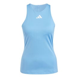Y- Tank-Top Damen-Hellblau,Weiß