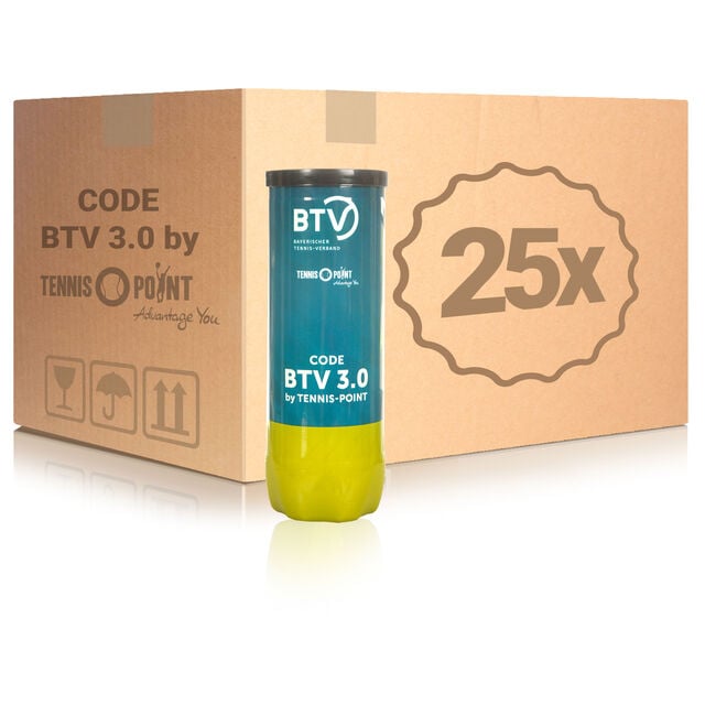 Code BTV 3.0 by Tennis Point 25 x 3 Ball Dose