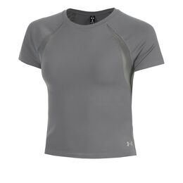 Motion Mesh T-Shirt Damen-gr&uuml;n, grau