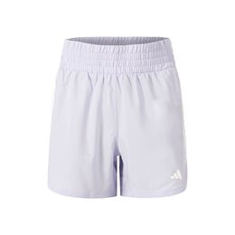 Pacer Training 3 Stripes Woven High-Rise Shorts Damen-Flieder