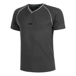 Retro T-Shirt Herren-Dunkelgrau
