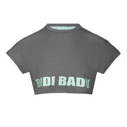 Abdominis Crop Move T-Shirt Damen-Grau