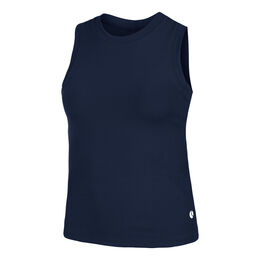 Ace Pocket Ribbed Tank-Top Damen-Dunkelblau