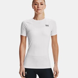 Heatgear Authentics Comp T-Shirt Damen-Wei&szlig;