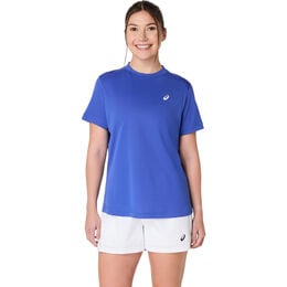 Core T-Shirt Damen-blau, blau