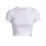 Ua Rival Rib Baby Tee-Blk