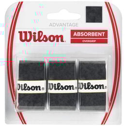 Advantage Overgrip 3er Pack-Schwarz