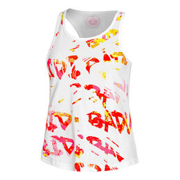 Wild Arts Chill Tank-Top Damen-Weiß,Mehrfarbig