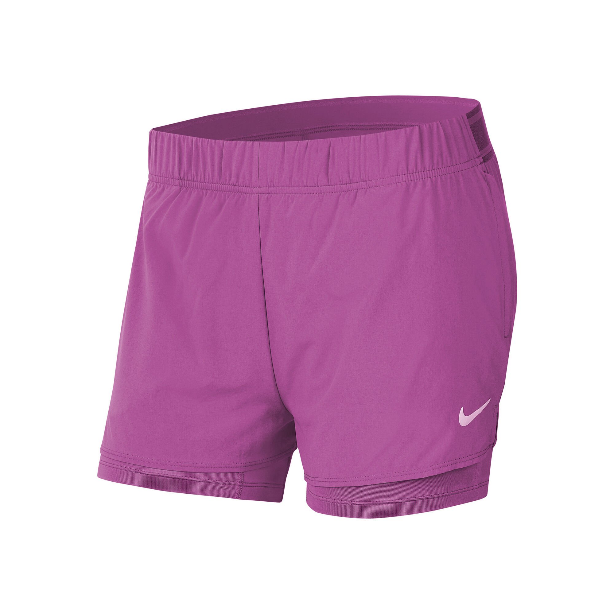 Nike Court Flex Shorts Damen Lila Weiß online kaufen Center Court DE