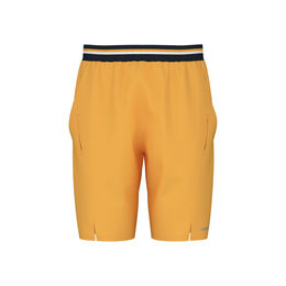 Performance Shorts Herren-Goldgelb,Dunkelblau