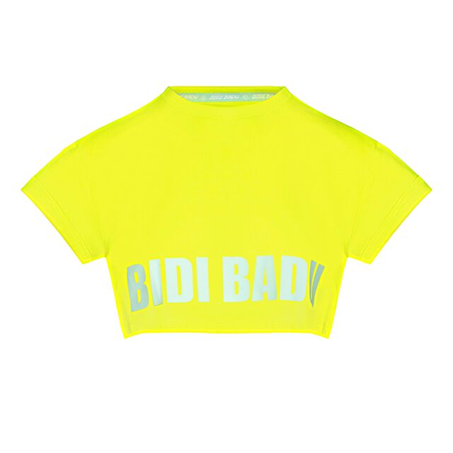 Abdominis Crop Move Tee - black