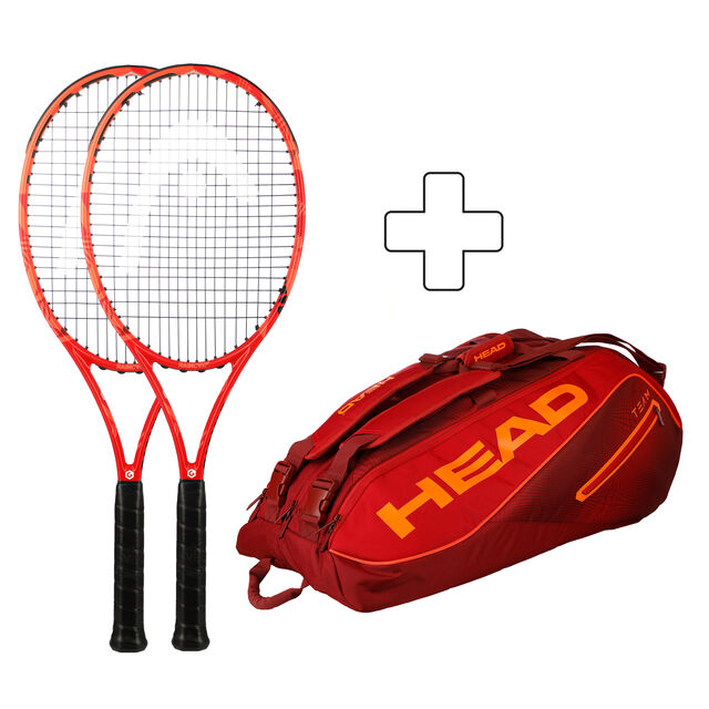 2x Graphene XT Radical MP 2022 (Special Edition) plus Schlägertasche