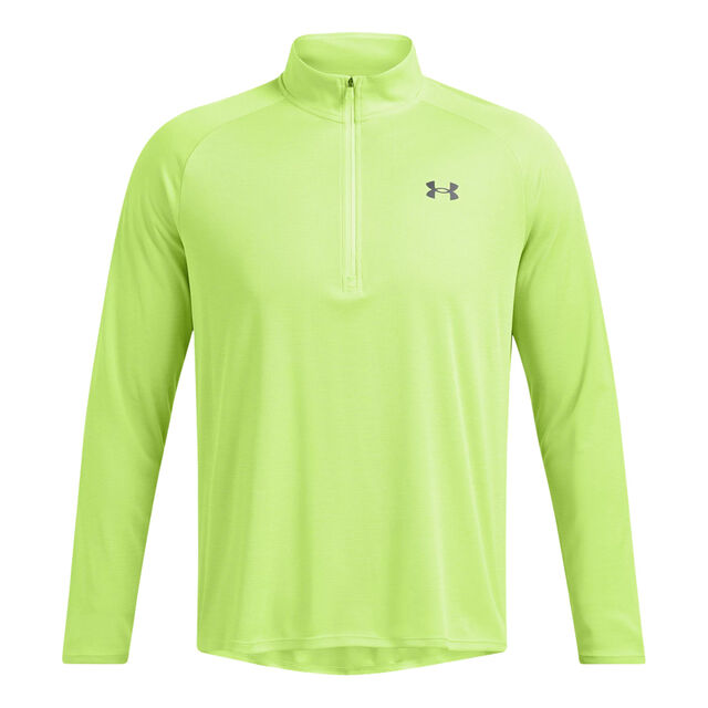 Ua Tech Textured 1/2 Zip-Brn