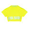 Abdominis Crop Move Tee - black